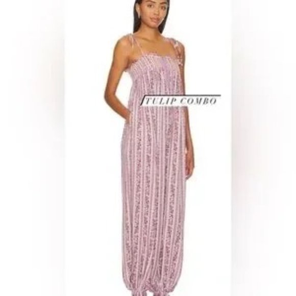 Intimately Free People Rule the World Jumpsuit Romper Tulip Combo Floral Size XS - Picture 5 of 15